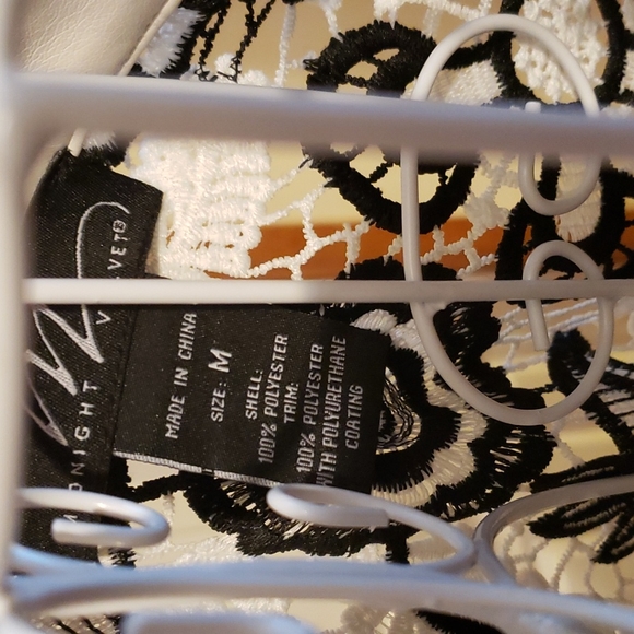 Lace and Leather Jacket - Picture 6 of 6